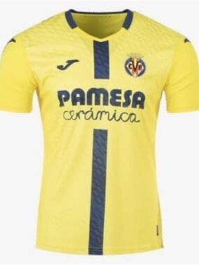 Brand New Joma Villarreal Kids' Yellow Home Jersey